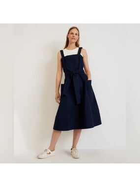 Everlane The Organic Cotton Herringbone Dress Size XS